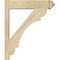 Ekena Millwork Olympic Rough Sawn Arts and Crafts Outlooker, Douglas Fir, 6"W x 24"D x 28"H OUT06X24X28OLY03RDF - alternate 2
